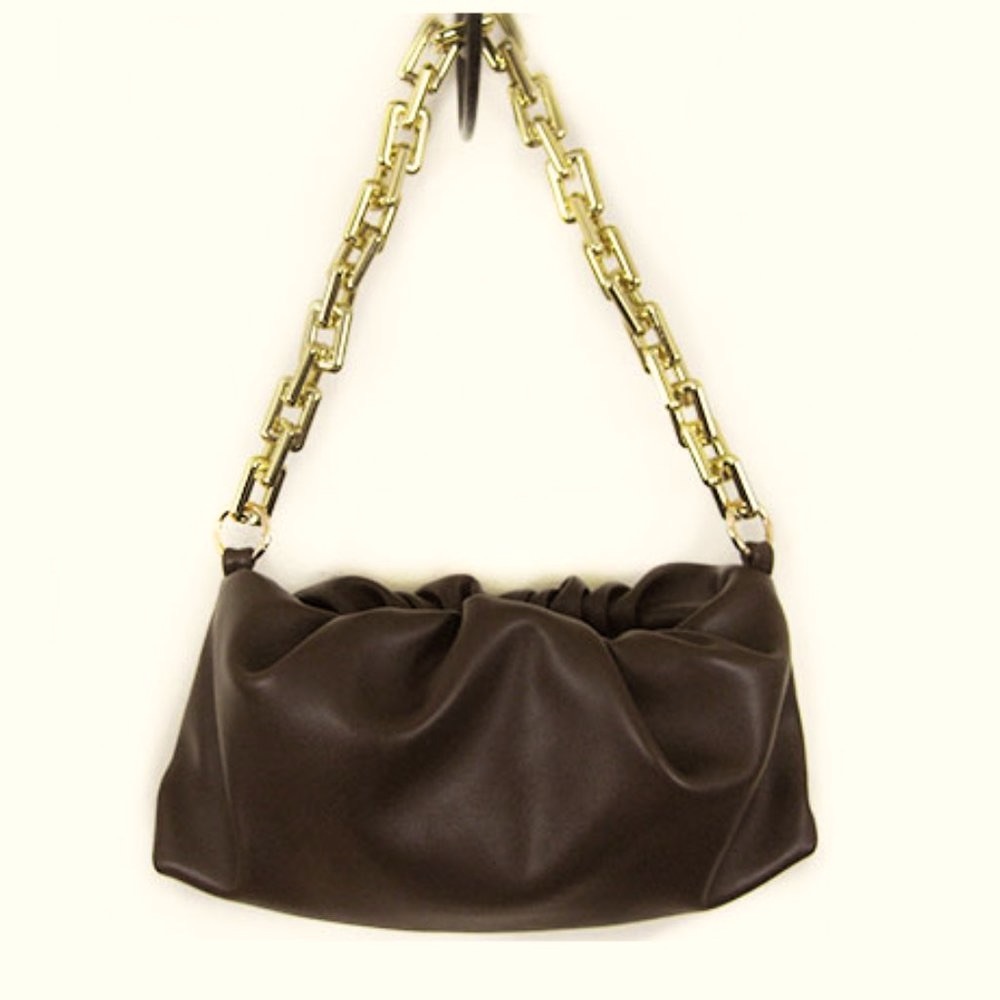 Dumpling pouch chain bag